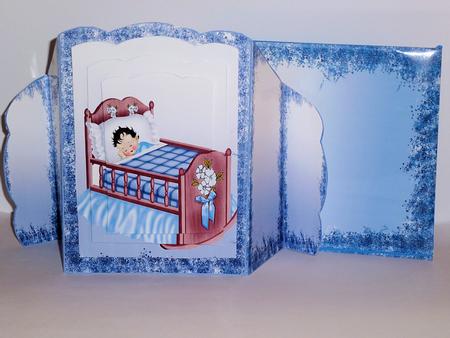 Baby Boy 5 Panel Card Kit
