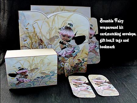 Bramble Fairy Wraparound Card Kit