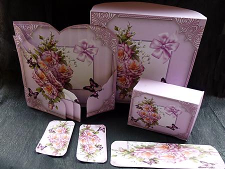 Roses and Butterflies Wraparound