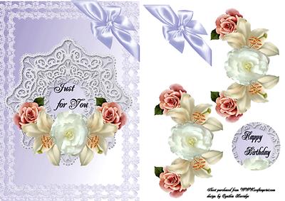 Lace and Roses A5