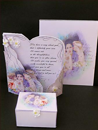 Vintage Note Card Wraparound Kit
