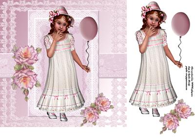 Sweet Girl Card