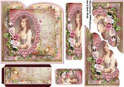 Vintage Girl Bookmark