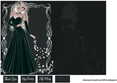 Lady in the Green Dress