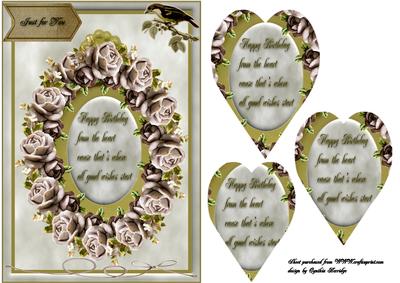 Memories Heart Shaped Card