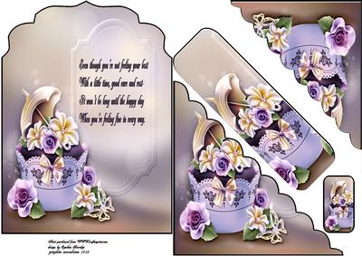 Cup Cake Get Well Soon