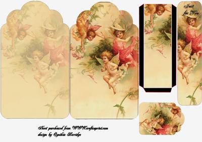 Vintage Fairy Quick Card