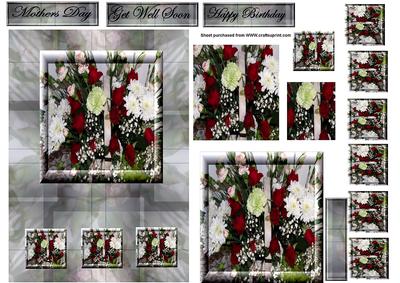 Double Pryamage Basket of Flowers