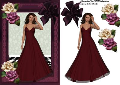 Ballgown and Roses