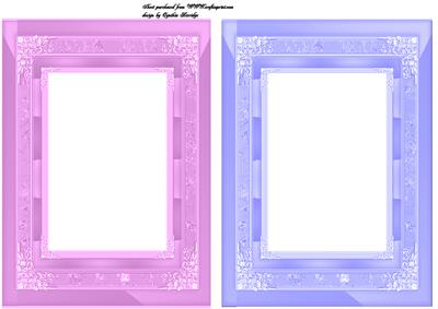 Baby Girl and Baby Boy Frame