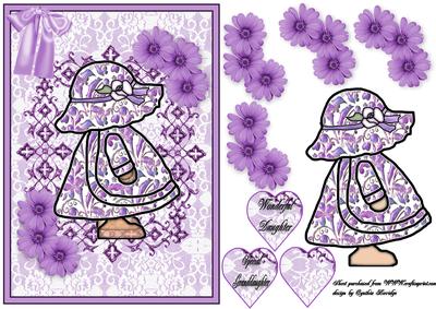 Sunbonnet Sue Lavender