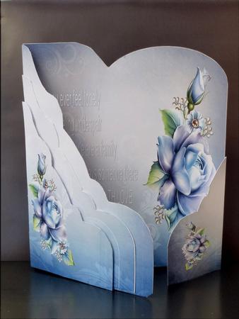 Blue Rose Wraparound Sympathy