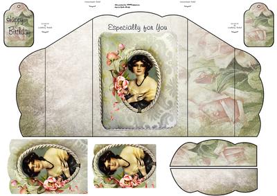 Vintage Panel Card