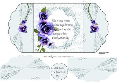 Mothers Day Blue Roses