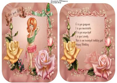 Spring Walk Card and Insert