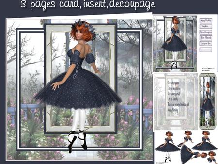 7.5x7.5 Ballerina Mini Kit