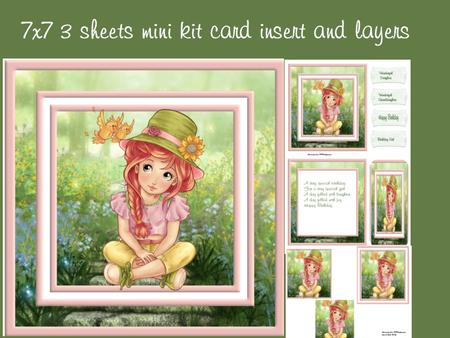 7x7 Summer Girl Mini Kit