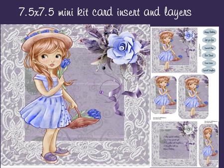 Tulips and Lace Mini Kit