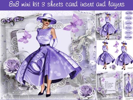 Blue Dress Mini Kit