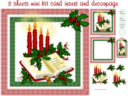 Christmas Candles Mini Kit