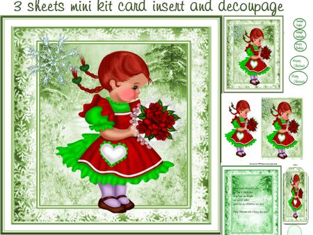 Christmas Girl Mini Kit