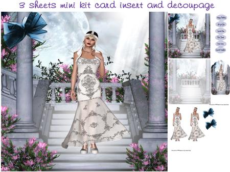Black and White Dress Mini Kit