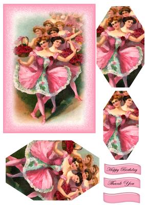 Pink Ballerina`s Dress