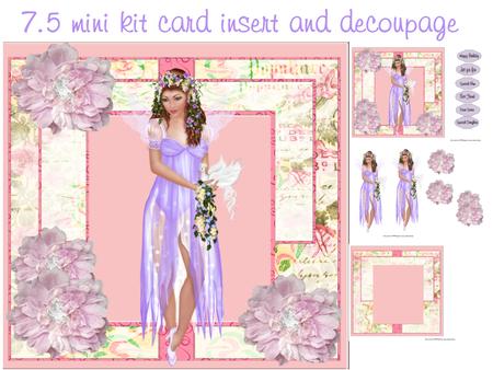 Pink and Lavender Fairy Mini Kit