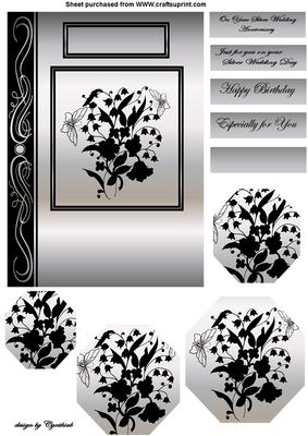 Silver Wedding Anniversary and Birthday