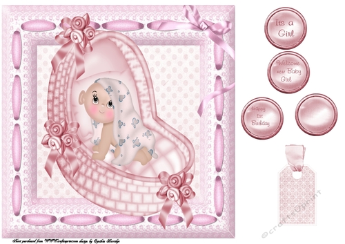 baby girl crib