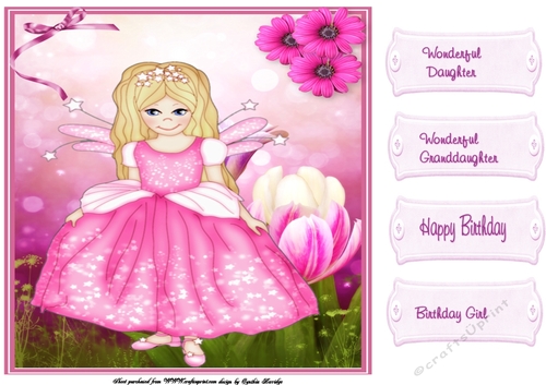 little lady in pink