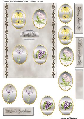 Quick Card 4 Flowers to Pryamage