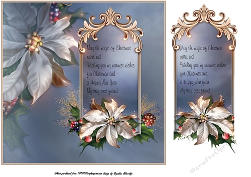 Christmas flower verse