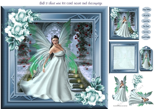 framed fairy mini kit