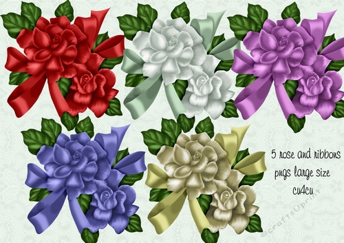 cu4cu rose ribbon pngs