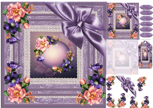 flowers and lace mini kit