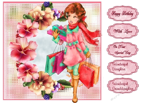 shopping pansy