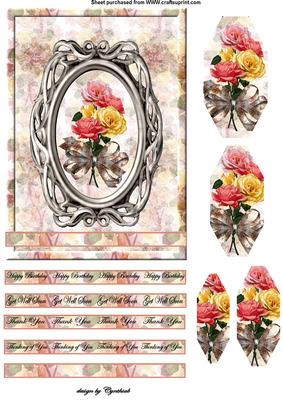 Roses Framed Pryamage