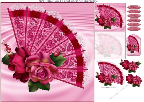 radiance rose fan mini kit