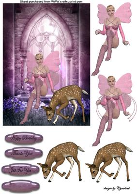 Fae with Deer
