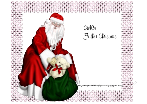 Christmas Santa cu4cu