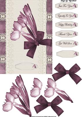 Tulips Decoupage
