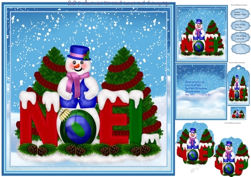 8x8 noel mini kit