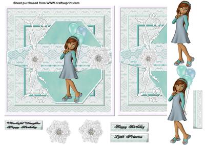 Lace Princess Card