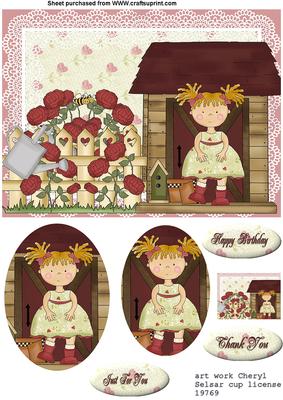 The Potting Shed Cute Girl