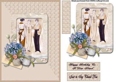 Vintage Ladies Framed