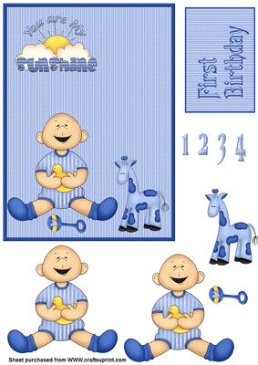 First Baby Boy Birthday