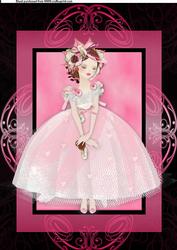 A4 Pink Ballerina