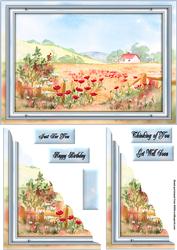 Poppy Field Side Stacker