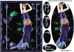 Artdeco Lady Oval Pryamage